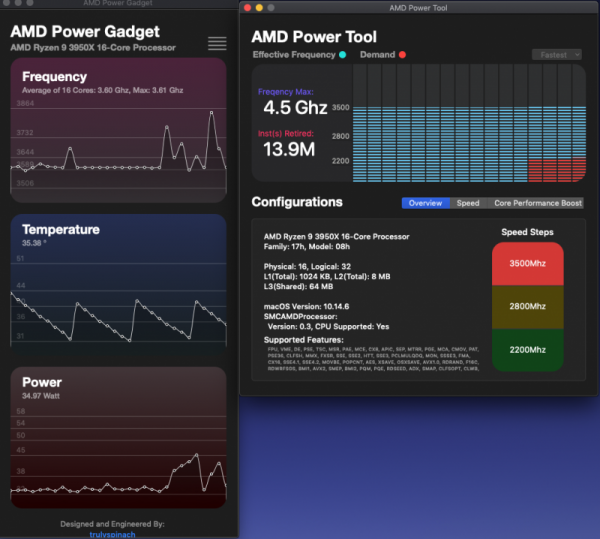 Intel power gadget не работает